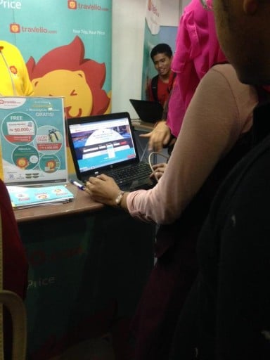 Suasana Booth Travelio di Indonesia Travel Fair 2015 (11)