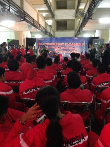 Buka Puasa Bersama Mensos, Travelio, Soina