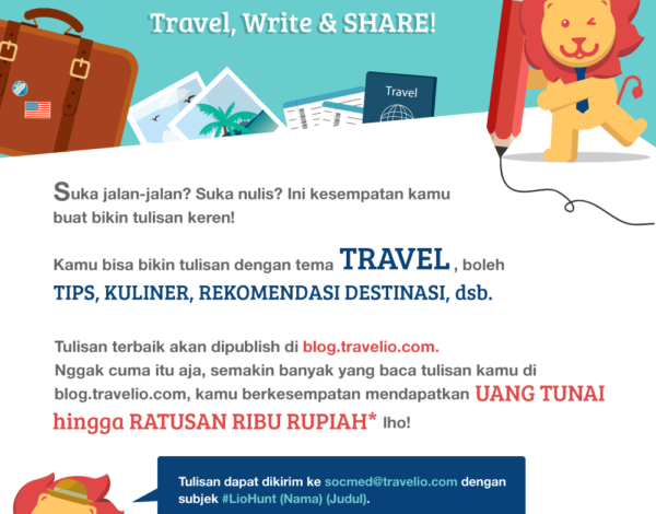 Buat Kamu Yang Suka Nulis, Ini Kesempatan Mudah Untuk Dapat Uang Tambahan