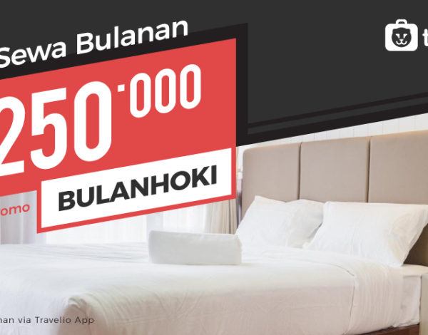Diskon Sewa Bulanan Sampai Dengan 250.000