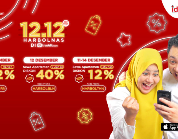 Promo Harbolnas 12.12 di Travelio