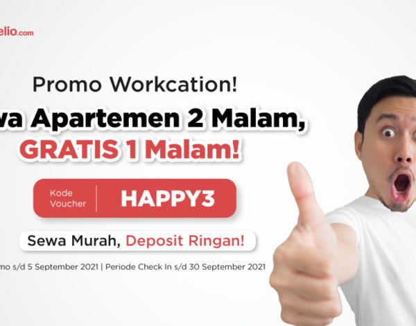 Workcation di Apartemen: Liburan Aman bagi Pekerja WFH saat PPKM