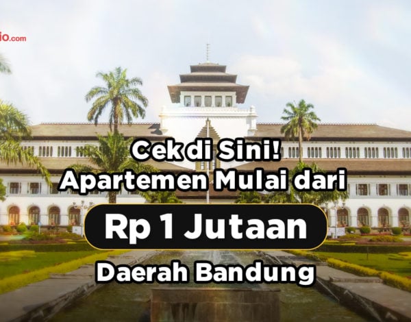 Sewa Apartemen Rp 1 Juta Per Bulan di Bandung