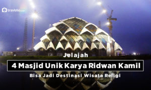 Jelajah 4 Masjid Unik Karya Ridwan Kamil, Bisa Jadi Destinasi Wisata Religi