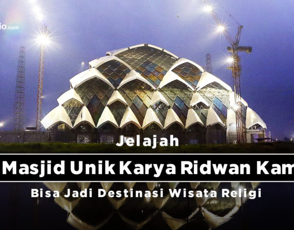 Jelajah 4 Masjid Unik Karya Ridwan Kamil, Bisa Jadi Destinasi Wisata Religi