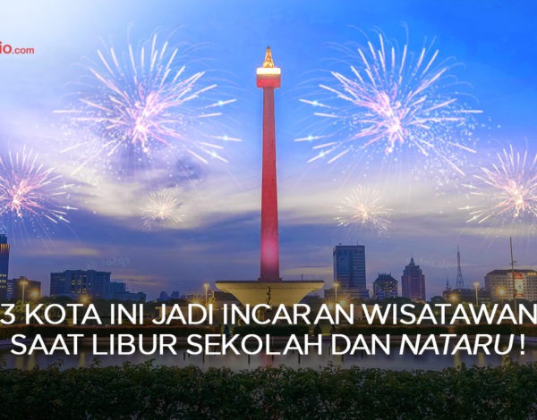 3 Kota Ini Jadi Incaran Wisatawan Saat Jelang Libur Sekolah dan Nataru !