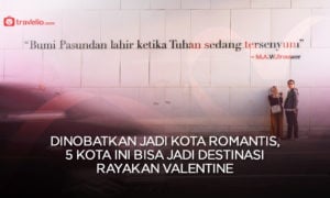 5 Kota Romantis di Indonesia Untuk Rayakan Valentine