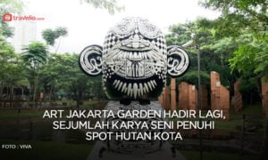 Art Jakarta Garden Hadir Lagi, Sejumlah Karya Seni Penuhi Spot Hutan Kota