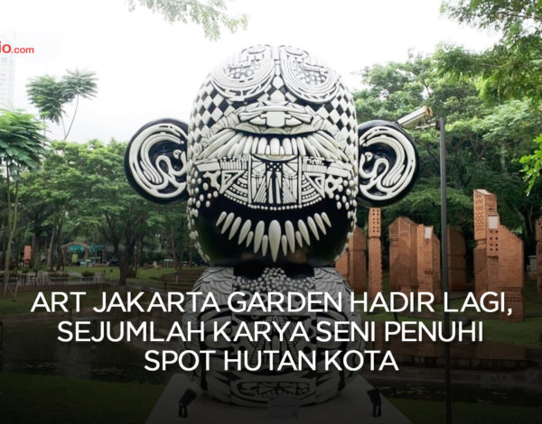 Art Jakarta Garden Hadir Lagi, Sejumlah Karya Seni Penuhi Spot Hutan Kota