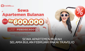 Sewa Apartemen Murah Selama Bulan Februari Pakai Travelio