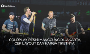 Coldplay Resmi Manggung di Jakarta, Cek Layout dan Harga Tiketnya!