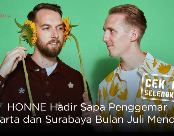 HONNE Hadir Sapa Penggemar di Jakarta dan Surabaya Bulan Juli Mendatang