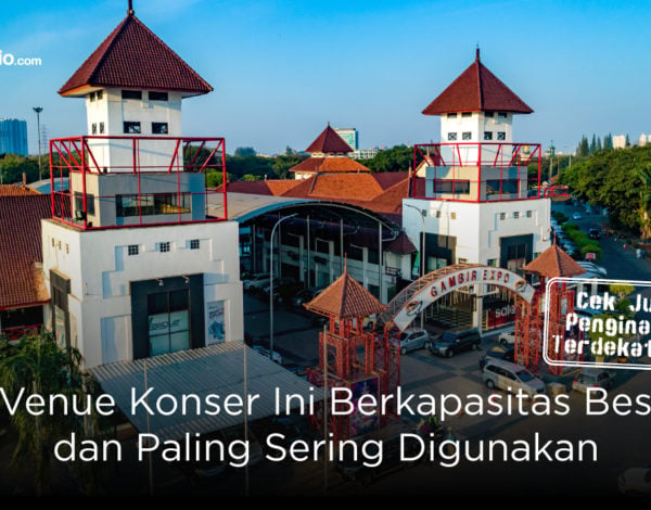 6 Venue Konser Ini Berkapasitas Besar dan Paling Sering Digunakan