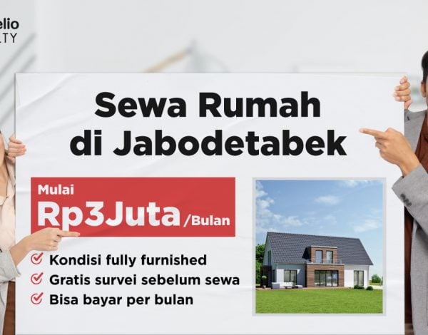 Sewa Rumah Area Jabodetabek di Travelio Mulai Rp3 Jutaan!